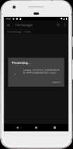 File Manager - Android Source Code Screenshot 3