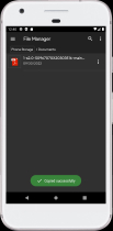 File Manager - Android Source Code Screenshot 4