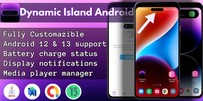 Dynamic Island For Android - Admob integrated