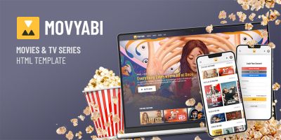 MOVYABI - Movies  And TV Series HTML Template