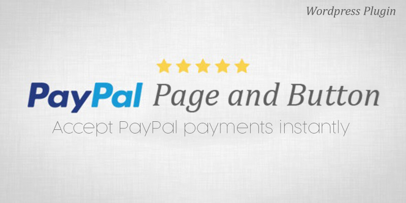 Paypal Payments Button and Page - WordPress Plugin