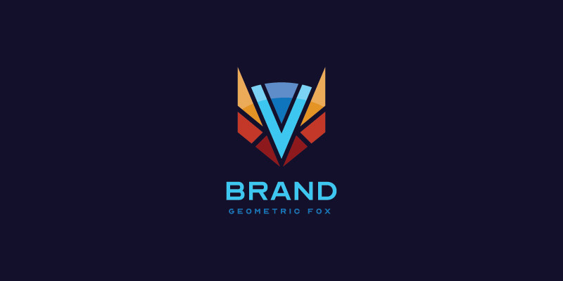 Geometric Fox Logo