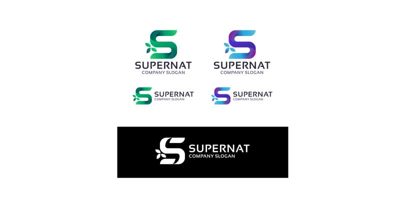 Super Nature Letter S Logo