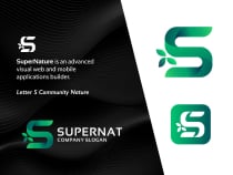 Super Nature Letter S Logo Screenshot 4
