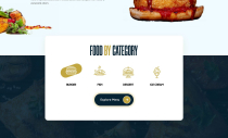 Things Food Template - UI Adobe Photoshop Screenshot 4