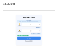 ZiLab ICO - Crypto ICO BSC WordPress Plugin Screenshot 1