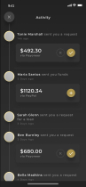 Hive Expense Tracker Figma UI Kit Screenshot 2