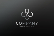 Infinity Tech Bee Logo Template Screenshot 2