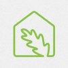 Oak Leaf House Logo Template