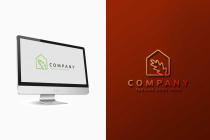 Oak Leaf House Logo Template Screenshot 1