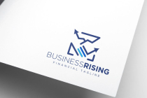 Business Deal Graph Rising Logo Screenshot 1