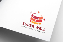 Creative Super Well Logo Design Screenshot 1