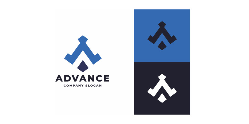 Advance Letter A Logo Temp