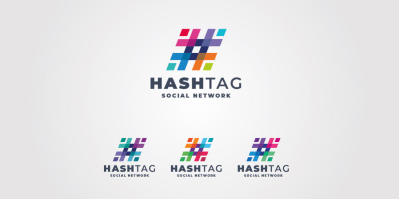 Hashtag - Social Network Logo