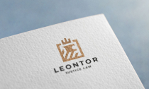 Legal Lion Logo Template Screenshot 3