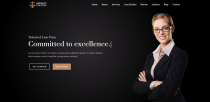Affinity – Lawyers and Law Firm HTML Template Screenshot 1