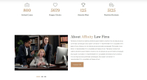 Affinity – Lawyers and Law Firm HTML Template Screenshot 2