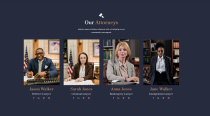 Affinity – Lawyers and Law Firm HTML Template Screenshot 3