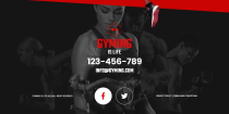 Gyming-Is-Life Template - UI Adobe Photoshop  Screenshot 6