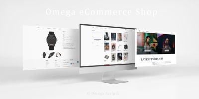 Omega Shop eCommerce Website