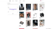 Omega Shop eCommerce Website Screenshot 1