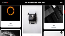 Noir - Personal Portfolio Template - Bootstrap 5 Screenshot 3