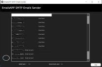 EmailsAPP SMTP Emails Sender Python Screenshot 5