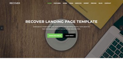Recover Business Agency HTML Template