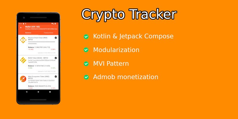 Crypto Tracker - Android App Source Code