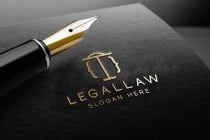 Legal Law Logo Screenshot 1