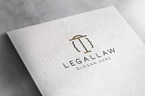 Legal Law Logo Screenshot 4