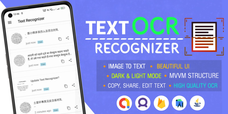 Text Recognizer - Text Scanner - High Quality OCR 