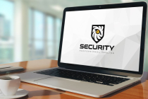 Lion Eye Shield Security Logo Design Screenshot 2