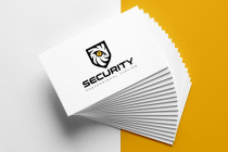 Lion Eye Shield Security Logo Design Screenshot 3