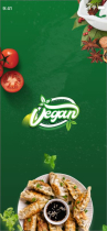 Vegan Meal Plan App - Adobe XD Mobile UI Kit  Screenshot 1