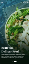 Vegan Meal Plan App - Adobe XD Mobile UI Kit  Screenshot 3