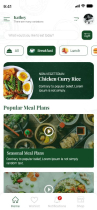Vegan Meal Plan App - Adobe XD Mobile UI Kit  Screenshot 9