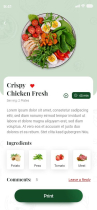 Vegan Meal Plan App - Adobe XD Mobile UI Kit  Screenshot 10