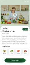Vegan Meal Plan App - Adobe XD Mobile UI Kit  Screenshot 11