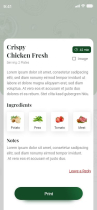 Vegan Meal Plan App - Adobe XD Mobile UI Kit  Screenshot 12