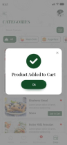 Vegan Meal Plan App - Adobe XD Mobile UI Kit  Screenshot 19