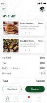 Vegan Meal Plan App - Adobe XD Mobile UI Kit  Screenshot 21