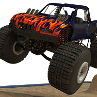 Monster Truck Simulator - Unity Game