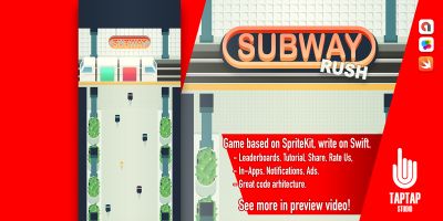 Subway Rush - iOS Source Code