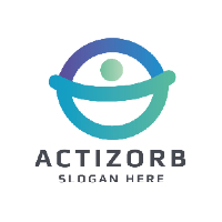 Zorb Human Action Logo
