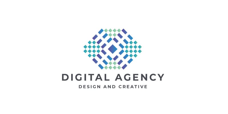 Digital Agency Logo Template
