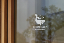 Digital Whale Logo Template Screenshot 6