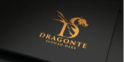 Dragonte Letter D Logo