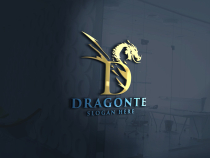 Dragonte Letter D Logo Screenshot 3