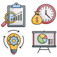 Project Management Vector Icon